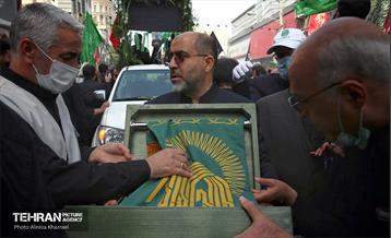 مراسم تشییع و تدفین شهدای گمنام در منطقه ۳ تهران  12