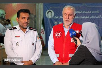 بازدید استاندار تهران از مرکز آموزش آتش‌نشانی شهرداری تهران 1