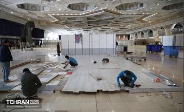 آماده سازی نمایشگاه مطبوعات 2