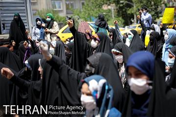 تجمع دانشجویی و مردمی در حمایت از مردم فلسطین
