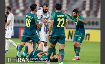 دیدار تیم های استقلال تهران و الشرطه عراق 22