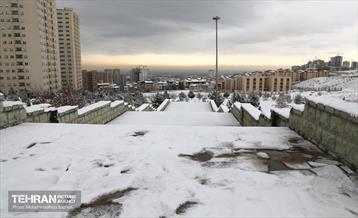 روز برفی در منطقه 22 9