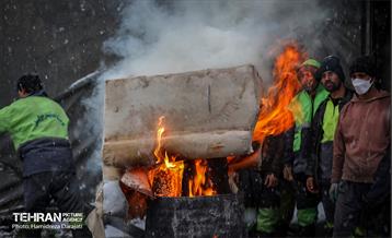 عملیات برف‌روبی در منطقه1