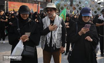 آیین پیاده‌روی جاماندگان اربعین حسینی - میدان امام حسین (ع) 6