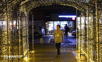 جشن نور و رنگ در بلوار کشاورز 16