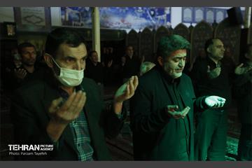 مراسم احیا شب ۲۳ ماه رمضان و تشییع شهید گمنام در حسینیه یرکی های مقیم تهران 1