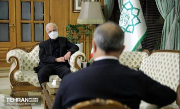 دیدار شهردار تهران با دبیر ستاد مبارزه با مواد مخدر 8