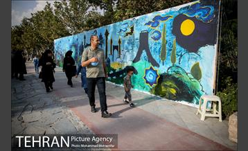 جشنواره نقاشی به مناسبت افتتاح پل طبیعت 2