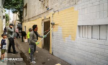 کوچه های رنگی منطقه پانزده 15