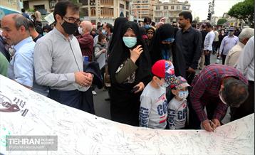 پردیس های فرهنگی شهرداری تهران در مسیر راهپیمایی روز قدس 20