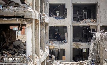 آثار حملات رژیم صهیونیستی در تهران 22
