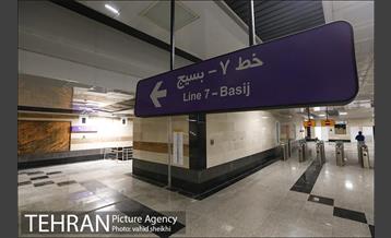 بازدید مدیرعامل متروی تهران از بخش میانی خط 7 مترو 37