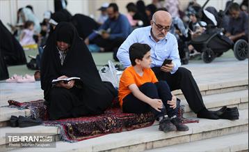 مراسم دعای روز عرفه در مصلی امام خمینی (ره) 6