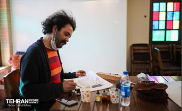 برگزاری ورکشاپ تخصصی کاریکاتور "آتیش نسوزونیم" 18