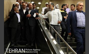 افتتاح ایستگاه مترو خواجه عبدالله انصاری 11