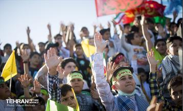 اجتماع بزرگ نوجوانان غرب تهران در پویش سلام فرمانده 18