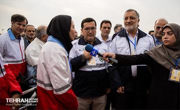 بازدید شهردار تهران از مانور تمرین اسکان اضطراری 20