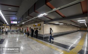 افتتاح همزمان ورودی‌های دوم ایستگاه‌های شهید رضایی و شهید اشرفی اصفهانی 8