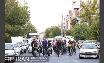 پویش سه شنبه های بدون خودرو با حضور معلولین 6