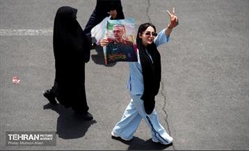 تشییع شهدای اقتدار ملی در تهران - ۲ 2