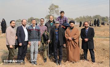 غرس ۲۷۸۲ نهال در سرخه‌حصار به یاد درگذشتگان جامعه پزشکی 3