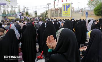 نماز عید فطر در مصلی تهران 16