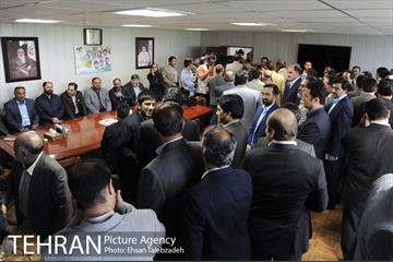 دیدار صمیمانه کارکنان شهرداری تهران با عیسی شریفی 44