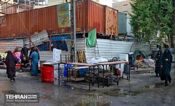 جمع آوری موکب های مردمی در شهر کربلا 15