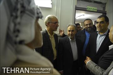 بازدید شهردار تهران و وزیر بهداشت از مراکز پزشکی و درمانی شهر 15
