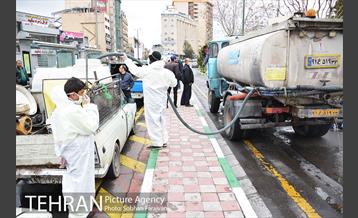 ضدعفونی معابر سطح شهر 8