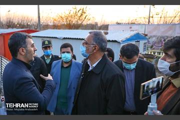 بازدید شهردار تهران از منطقه 17