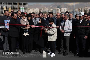 بهره برداری از گام نخست تقاطع غیر همسطح بزرگراه شهیدان ستاری-فهمیده 1