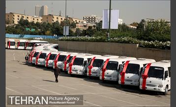 آیین بهره برداری از اتوبوس ها و مینی بوس 31