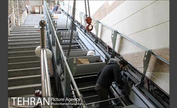 عملیات و مراحل پایانی خط هفت متروی تهران‎ 5