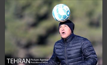 تمرین تیم فوتبال استقلال تهران