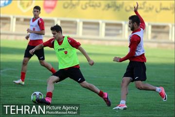 تمرین تیم فوتبال پرسپولیس 16