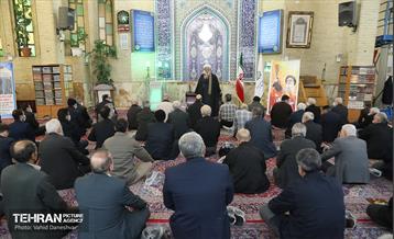 میز خدمت در مسجد جامع ابوذر منطقه ۱۷