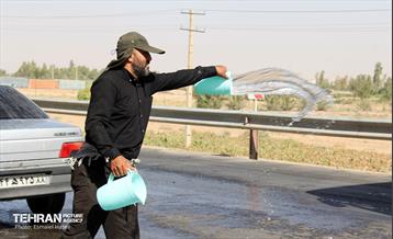 خدمات شهرداری منطقه ۱۱ در گذرگاه مرزی مهران  16