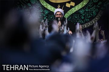عزاداری شب شهادت امام جعفر صادق (ع) در هیئت ریحانة الحسین 1