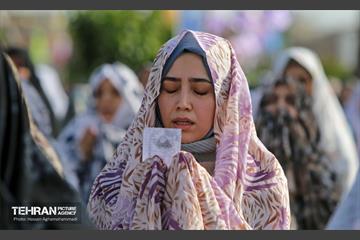 اقامه نماز عید فطر در حرم حضرت عبدالعظیم حسنی(ع) 15