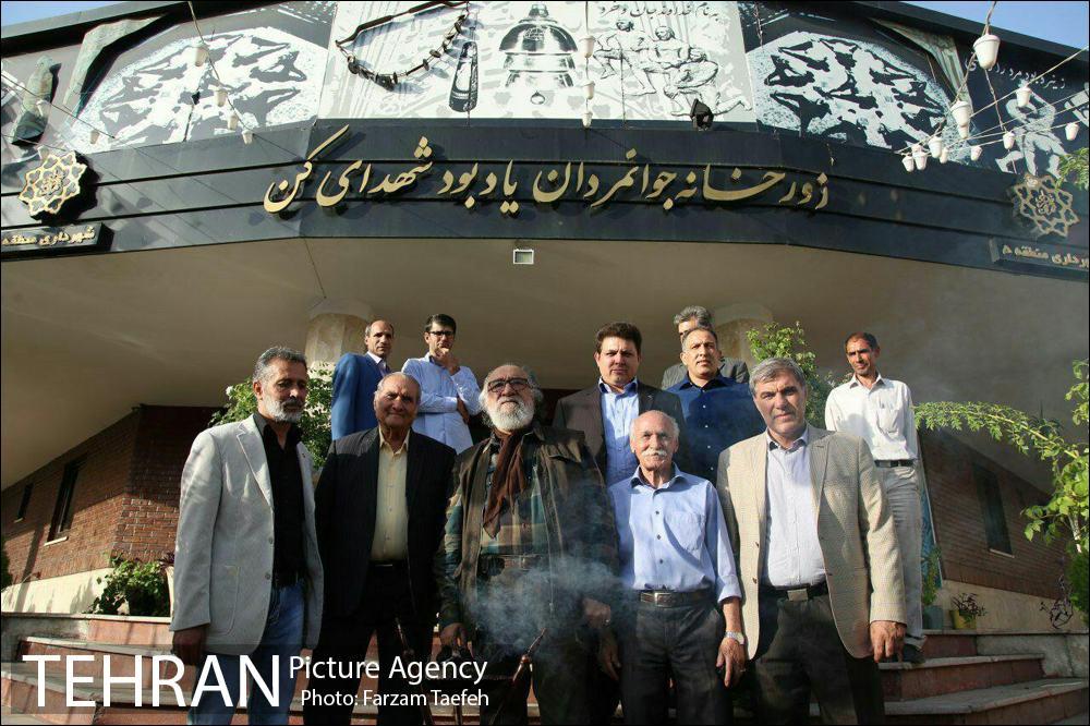 آیین تجلیل از پیشکسوتان ورزش باستانی  1