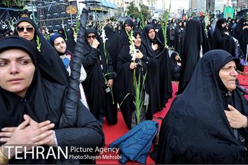 عزاداری شهادت حضرت زهرا(س) در میدان فاطمی  27