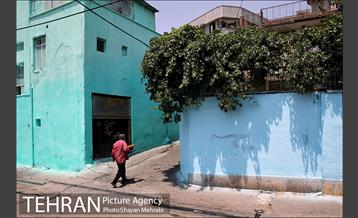 دیوار های رنگی محله هرندی 14