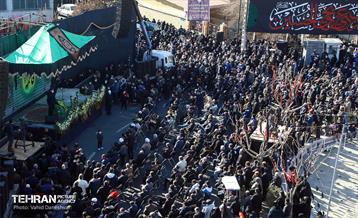 مراسم عزاداری شهادت حضرت زهرا(س) در منطقه 17