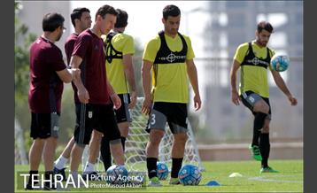تمرین تیم ملی فوتبال 10