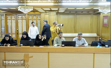 نشست خبری  رئیس شورای اسلامی شهر تهران 19