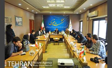 نشست خبری مدیرعامل شرکت نمایشگاه های بین المللی شهر آفتاب 1