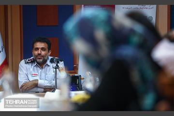 نشست خبری مدیر عامل سازمان آتش نشانی  14