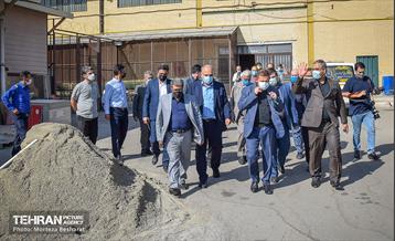 بازدید اعضای شورای شهر از حریم منطقه 20