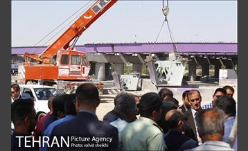 بازدید چند تن از اعضای شورای شهر از پروژه های منطقه 21شهرداری تهران 13